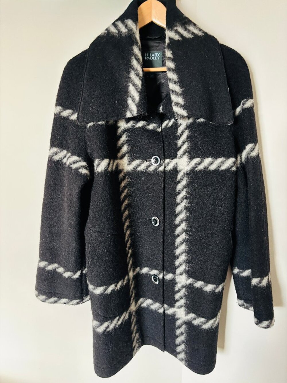 Classy Hilary Radley wool coat